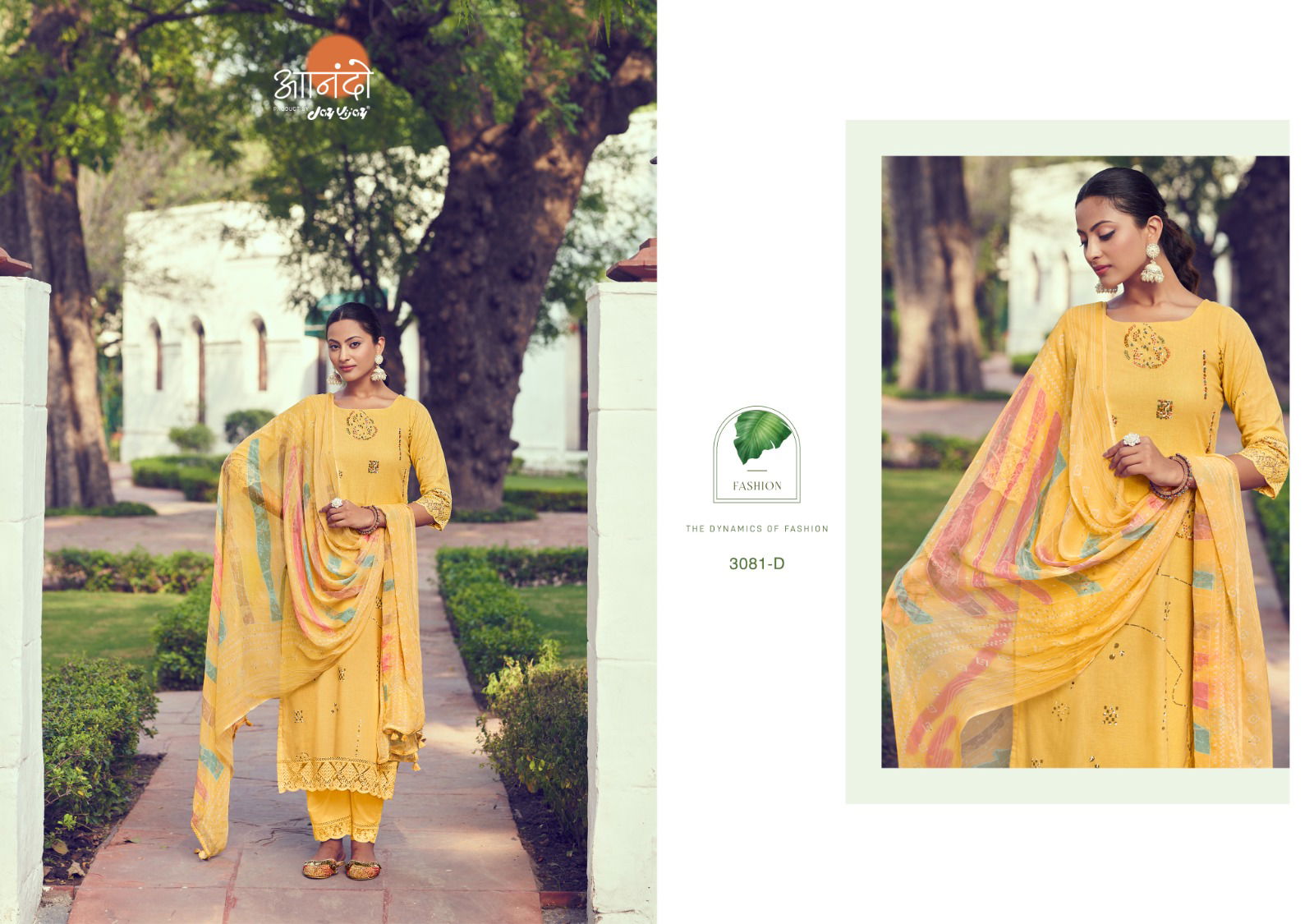 Lenora 3081 By Jay Vijay Printed Suits Catalog
